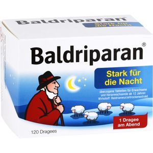 bodyguardapotheke BALDRIPARAN Stark für die Nacht überzogene Tabletten Lagerräumung