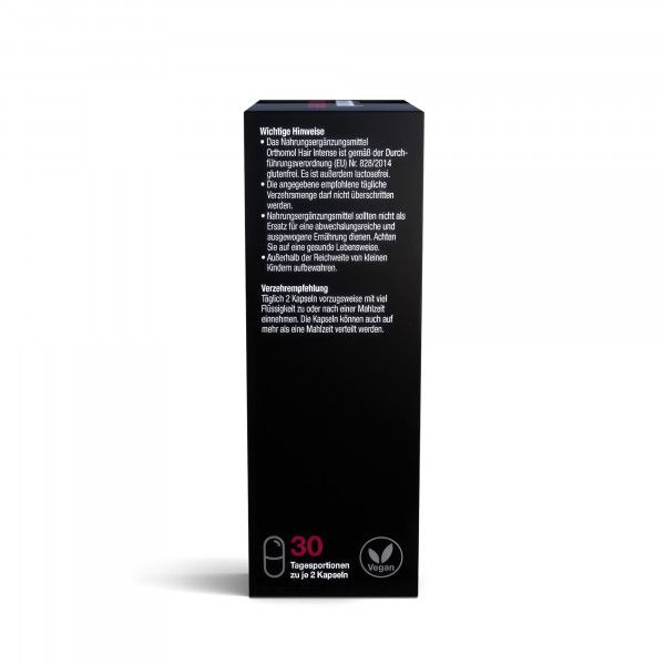 bodyguardapotheke ORTHOMOL Hair intense Kapseln Heißer Verkauf