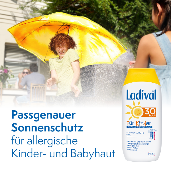 bodyguardapotheke LADIVAL Kinder allergische Haut Gel LSF 30 Neueste Mode