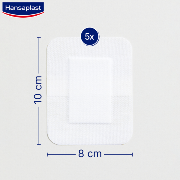bodyguardapotheke HANSAPLAST Sensitive Wundverband steril 8x10 cm Zeitlich begrenztes Angebot