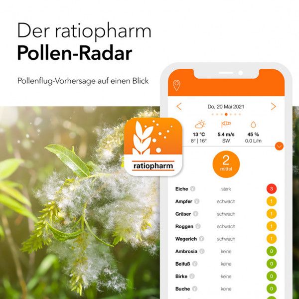 bodyguardapotheke CETIRIZIN-ratiopharm bei Allergien 10 mg Filmtabl Neuheiten