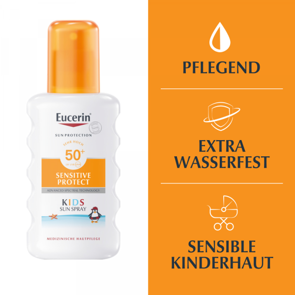 bodyguardapotheke EUCERIN Sun Kids Spray LSF 50+ Kauf eins, bekomm eins gratis