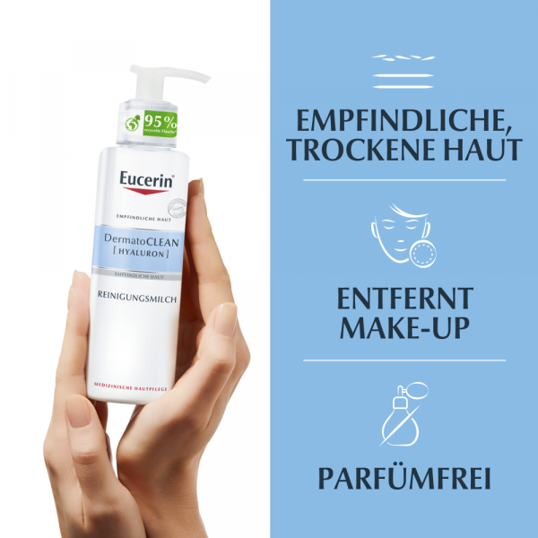 bodyguardapotheke EUCERIN DermatoCLEAN Hyaluron Reinigungsmilch Riesige Ersparnisse