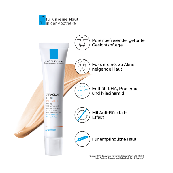 bodyguardapotheke LA ROCHE-POSAY Effaclar Duo+ Unifiant Creme hell Bis zu 50% Rabatt