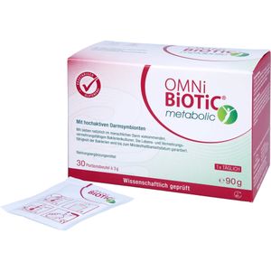 bodyguardapotheke OMNI BiOTiC metabolic Probiotikum Pulver Beutel 50% Rabatt mit kostenlosem Versand