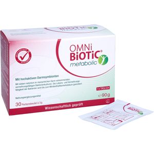 bodyguardapotheke OMNI BiOTiC metabolic Probiotikum Pulver Beutel 50% Rabatt mit kostenlosem Versand