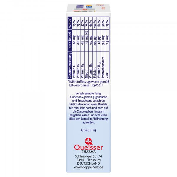 bodyguardapotheke DOPPELHERZ Multivitamin Mini-Tabs family system Online