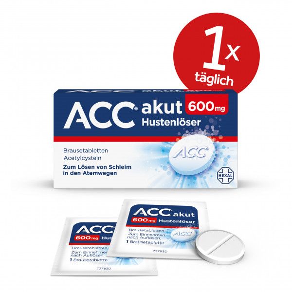 bodyguardapotheke ACC akut 600 Brausetabletten zum Lösen von Schleim in den Atemwegen Outlet