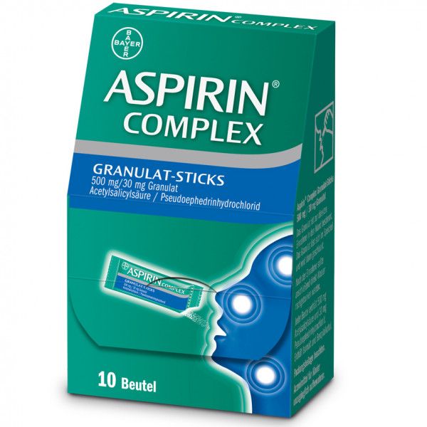 bodyguardapotheke ASPIRIN Complex Granulat-Sticks Fabrikverkauf