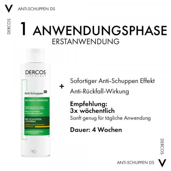 bodyguardapotheke VICHY DERCOS Anti-Schuppen Shampoo trock.Kopfhaut Sonderangebot