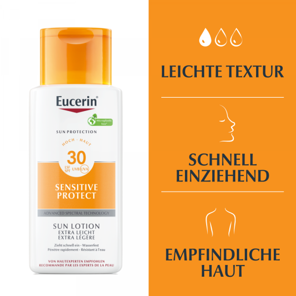 bodyguardapotheke EUCERIN Sun Lotion extra leicht LSF 30 Flash Sale