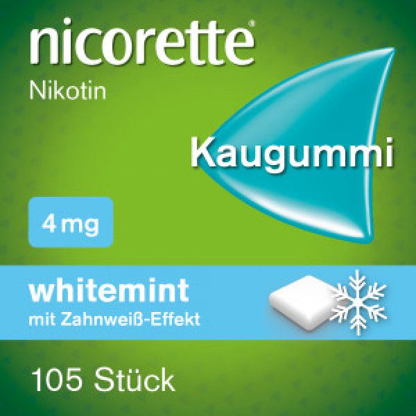 bodyguardapotheke NICORETTE Kaugummi 4 mg whitemint Vatertagsangebot