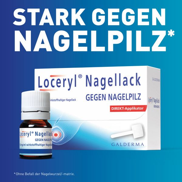 bodyguardapotheke LOCERYL Nagellack gegen Nagelpilz DIREKT-Applikat Lagerräumung