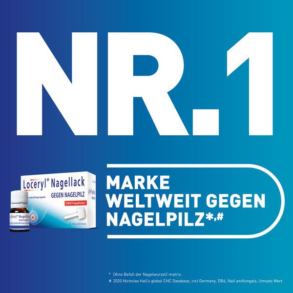 bodyguardapotheke LOCERYL Nagellack gegen Nagelpilz DIREKT-Applikat Lagerräumung