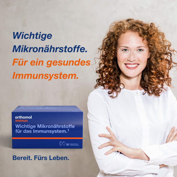 bodyguardapotheke ORTHOMOL Immun 30 Tagesportionen Tabletten & Kapseln Kombipackung Heißer Verkauf