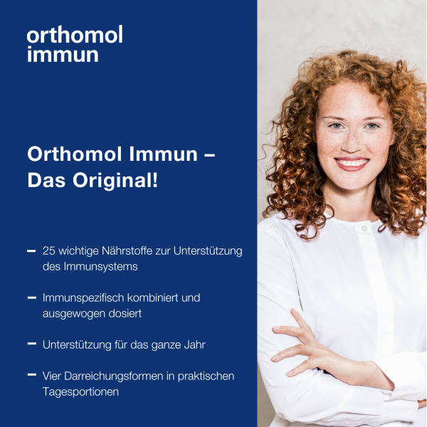 bodyguardapotheke ORTHOMOL Immun 30 Tagesportionen Tabletten & Kapseln Kombipackung Heißer Verkauf