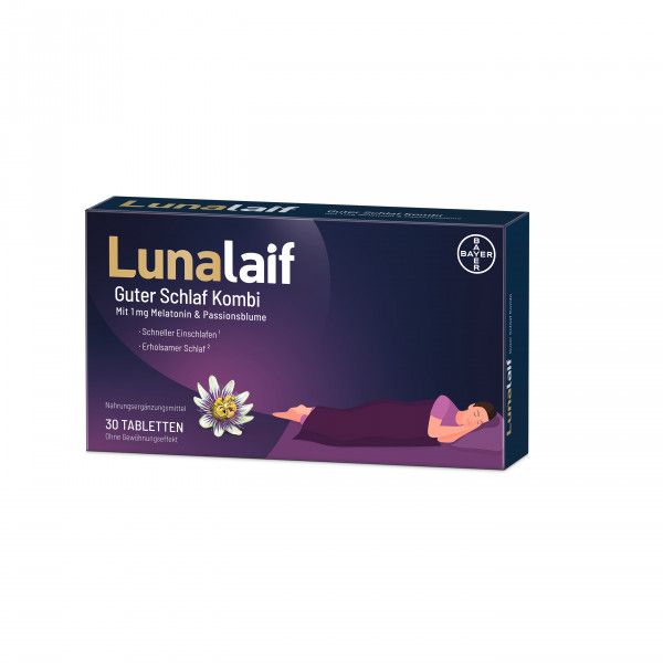 bodyguardapotheke LUNALAIF Guter Schlaf Kombi Tabletten Top Angebot