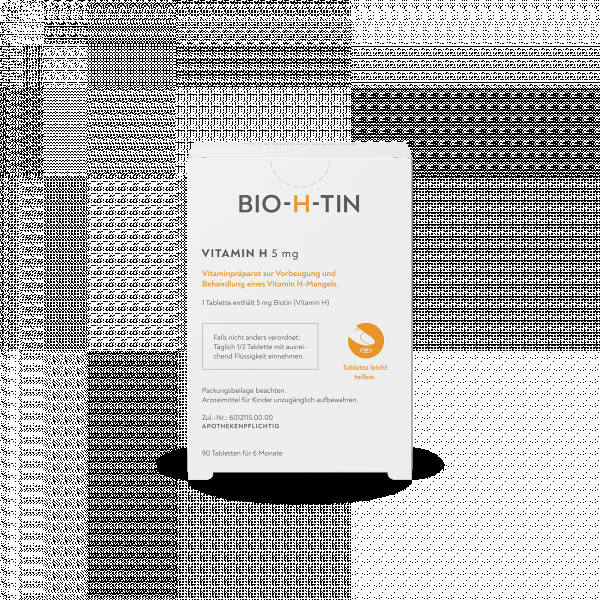 bodyguardapotheke BIO-H-TIN Vitamin H 5 mg für 6 Monate Tabletten Kauf eins, bekomm eins gratis