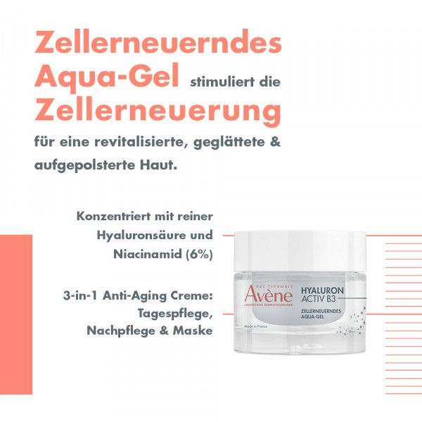 bodyguardapotheke AVENE Hyaluron Activ B3 zellerneuerndes Aqua-Gel Tägliche Deals