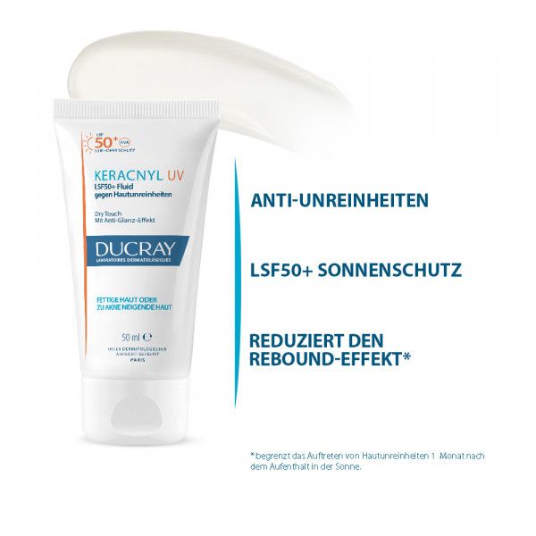bodyguardapotheke DUCRAY KERACNYL UV Fluid LSF 50+ Kostenlose Rückgabe