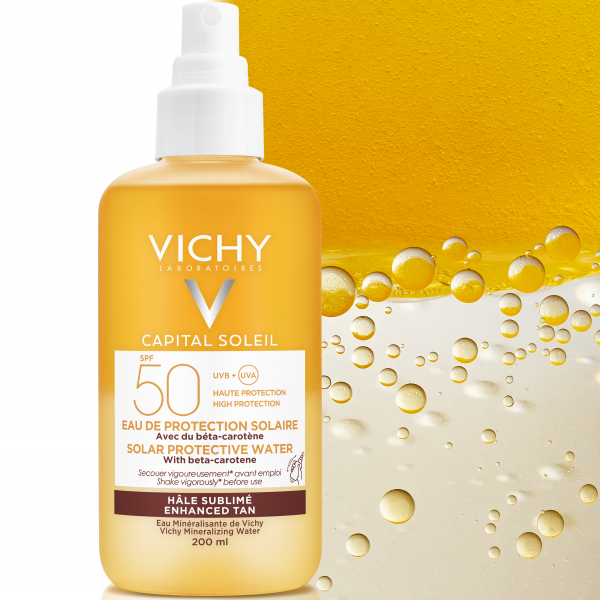 bodyguardapotheke VICHY CAPITAL Soleil Sonnenspray braun LSF 50 Letzter Tag