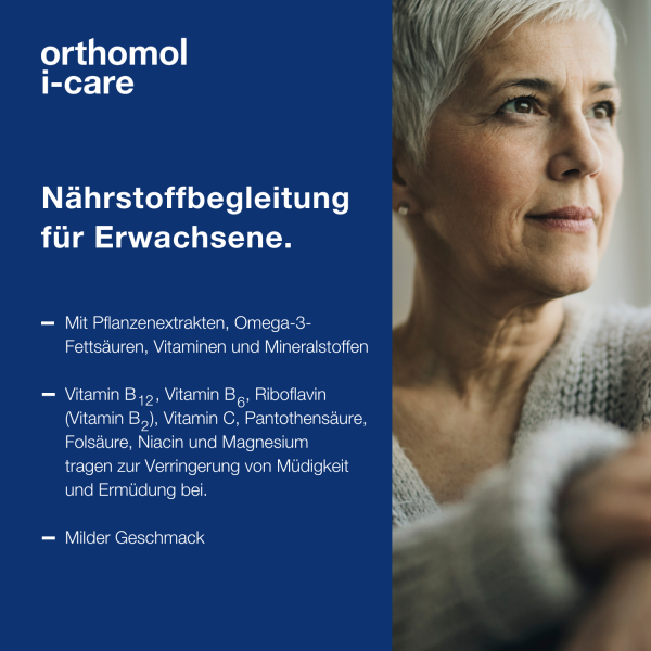 bodyguardapotheke ORTHOMOL i-Care Granulat Nur für heute