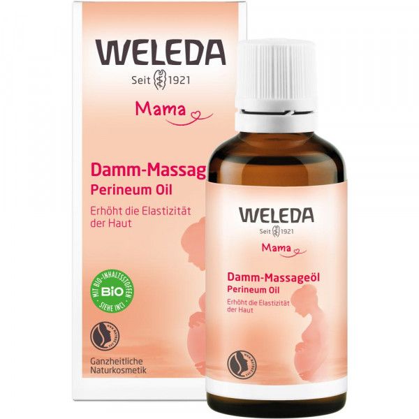 bodyguardapotheke Weleda Damm-Massageöl für geburtsvorbereitende Dammmassagen