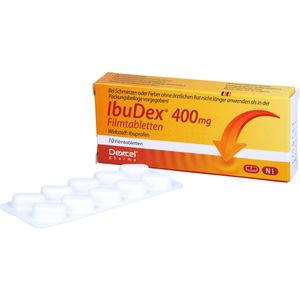 bodyguardapotheke IBUDEX 400 mg Ibuprofen Filmtabletten Zeitlich begrenztes Angebot