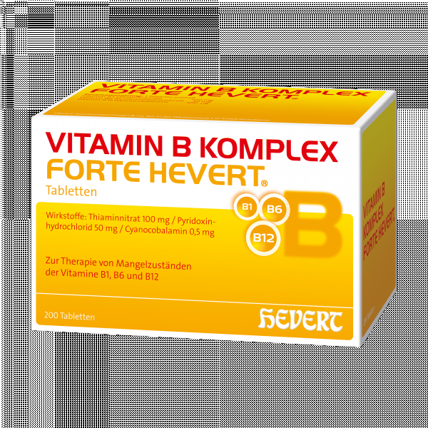 bodyguardapotheke VITAMIN B KOMPLEX forte Hevert Tabletten Exklusive Angebote