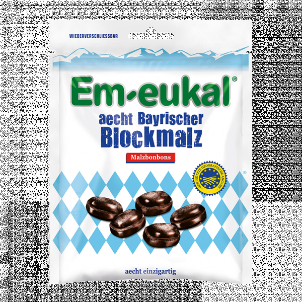bodyguardapotheke EM-EUKAL Bonbons aecht Bayrischer Blockmalz gg.Azh Räumungsverkauf