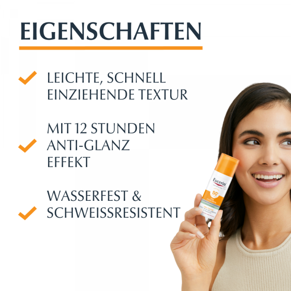 bodyguardapotheke EUCERIN Sun Gel-Creme Oil Contr.Anti-Gl.Eff.LSF50+ Tägliche Deals