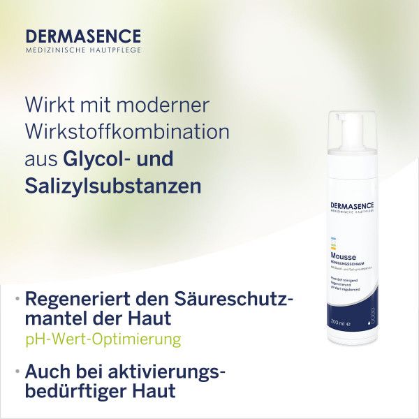 bodyguardapotheke DERMASENCE Mousse Reinigungsschaum Tiefpreis