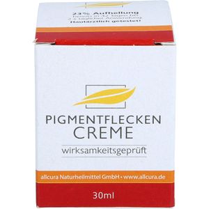bodyguardapotheke Allcura PIGMENTFLECKEN Creme Super Sparpreis