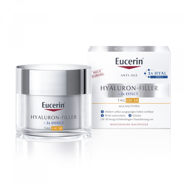 bodyguardapotheke EUCERIN Anti-Age Hyaluron-Filler Tag LSF 30 Letzter Tag
