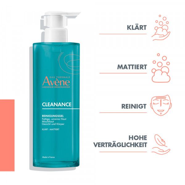 bodyguardapotheke Avène Cleanance Reinigungsgel gegen fettige und unreine Haut Bis zu 50% Rabatt