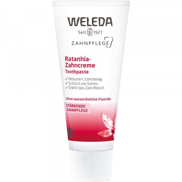 bodyguardapotheke Weleda Ratanhia-Zahncreme - für langanhaltend frischen Atem Sonderangebot der Fabrik