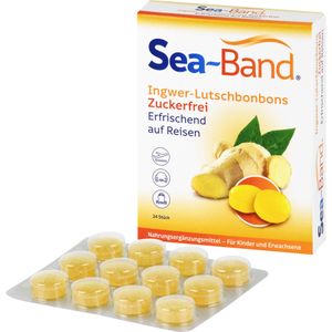 bodyguardapotheke SEA-BAND Ingwer-Lutschbonbons zuckerfrei Vierteljährliche Förderung