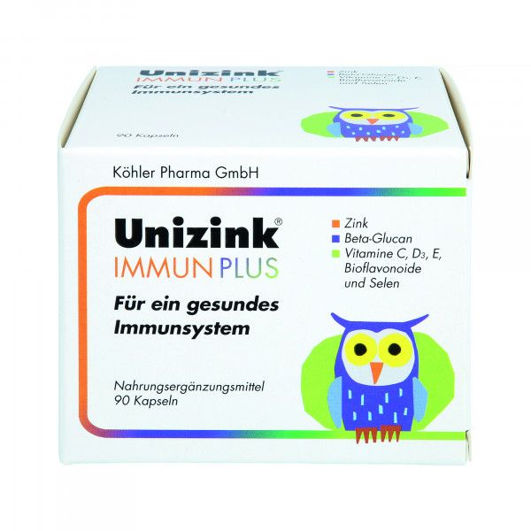 bodyguardapotheke UNIZINK Immun Plus Kapseln