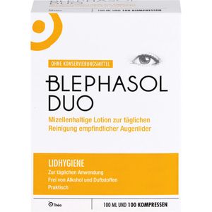 bodyguardapotheke BLEPHASOL Duo 100 ml Lotion+100 Reinigungspads Blitzverkäufe