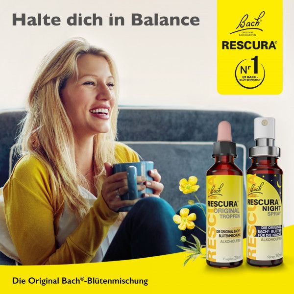 bodyguardapotheke Bach RESCURA® Spray mit Alkohol 20ml Muttertagsangebot