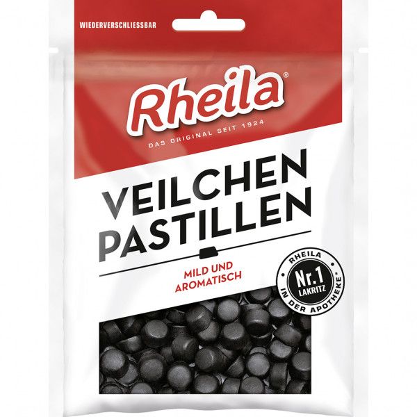 bodyguardapotheke RHEILA Veilchen Pastillen mit Zucker