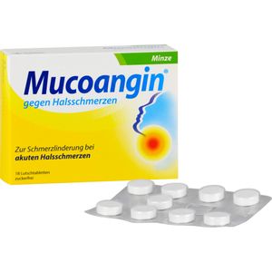 bodyguardapotheke MUCOANGIN Minze 20 mg Lutschtabletten Bestseller