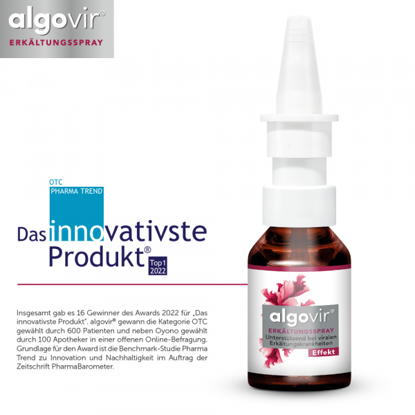 bodyguardapotheke ALGOVIR Effekt Erkältungsspray Riesige Ersparnisse