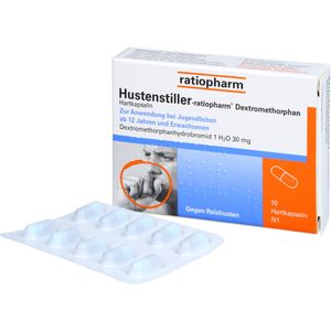 bodyguardapotheke HUSTENSTILLER-ratiopharm Dextromethorphan Kapseln Tiefpreis