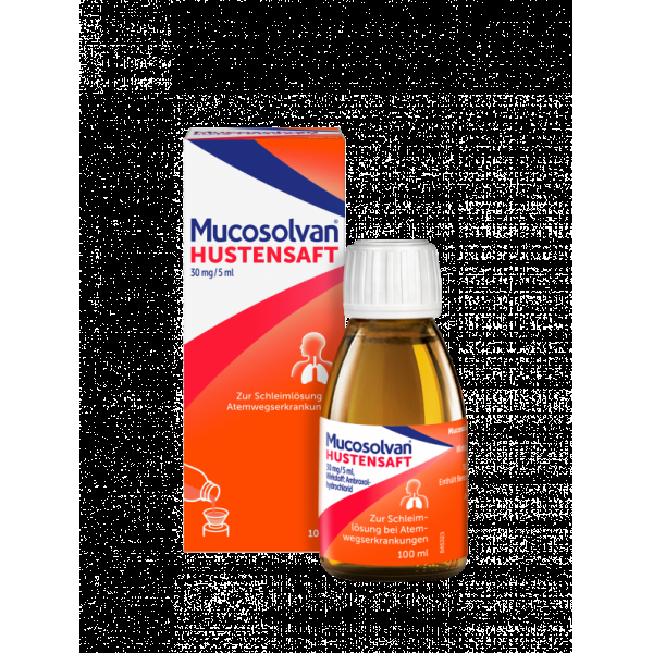 bodyguardapotheke MUCOSOLVAN Saft 30 mg/5 ml Zeitbegrenzte Promotion