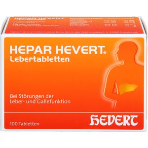 bodyguardapotheke HEPAR HEVERT Lebertabletten Begrenzt auf 3 Tage