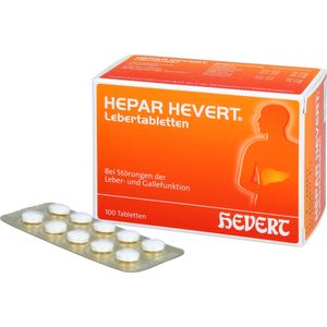 bodyguardapotheke HEPAR HEVERT Lebertabletten Begrenzt auf 3 Tage
