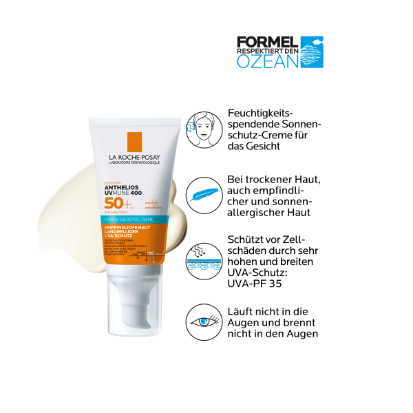 bodyguardapotheke LA ROCHE-POSAY Anthelios hydratisie.Cr.UVMune LSF 50+ Auslauf