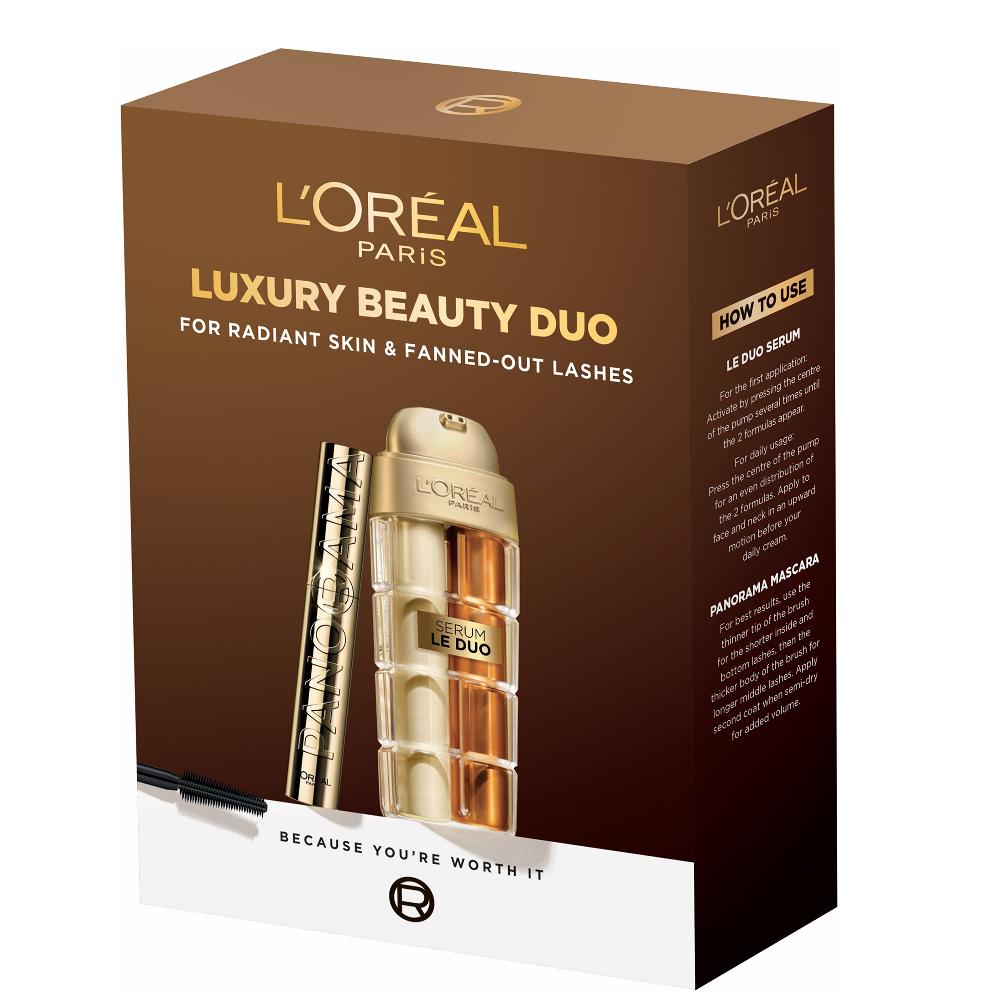 lookfantastic L'Oréal Paris Serum Le Duo X Panorama Mascara Beauty Set Fabrikverkauf