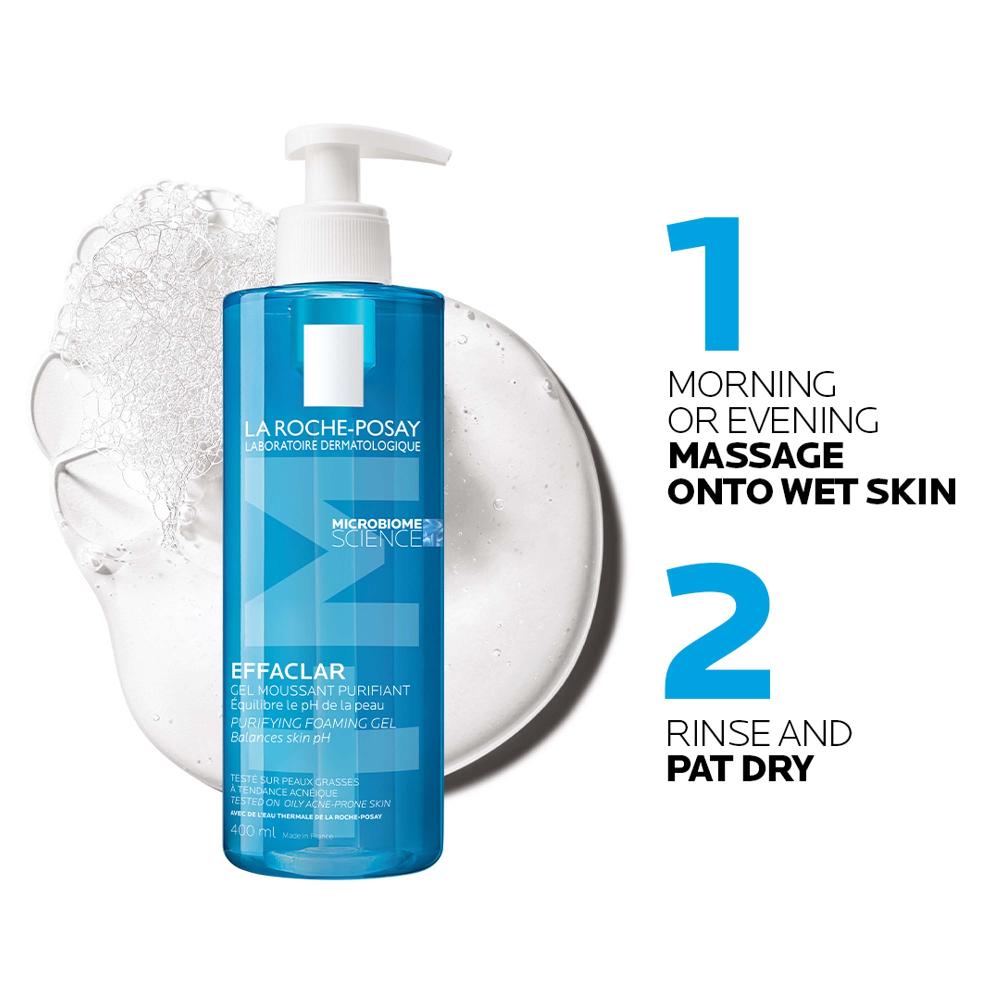 lookfantastic La Roche-Posay Effaclar Cleansing Gel 400 ml im Angebot